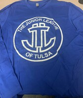 JLT Long-Sleeve Blue Volunteer Shirt  - Size Large